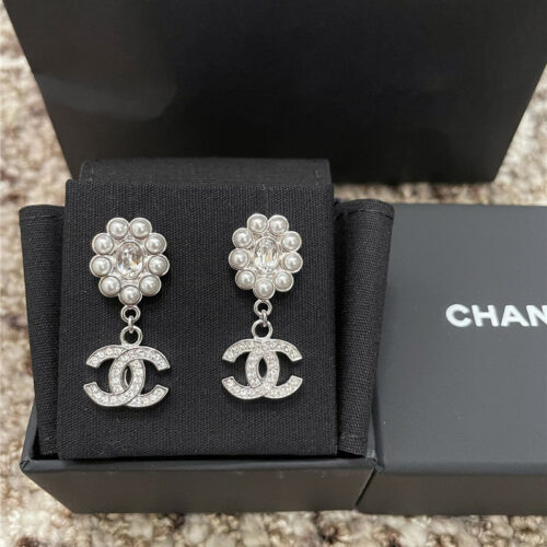 High Quality Luxury Chanel Handmade Workshop Earrings