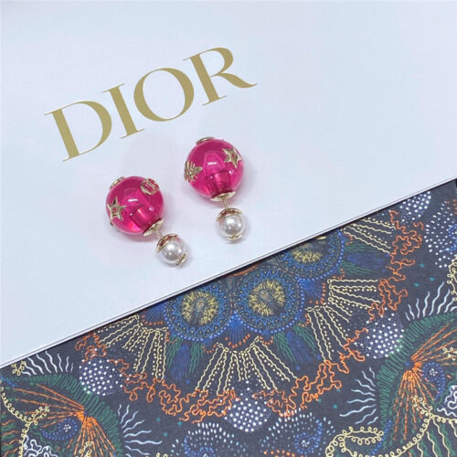 High Quality Luxury Dior Powder Bead Multi-Accessory Stud Earrings – Style 50868 alternate view