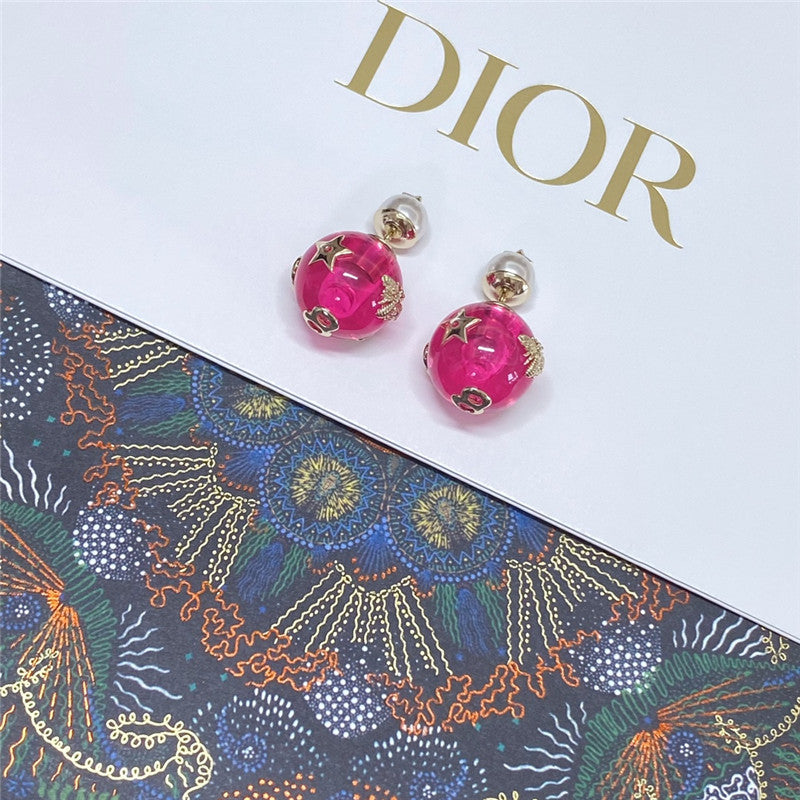 High Quality Luxury Dior Powder Bead Multi-Accessory Stud Earrings – Style 50868 product detail