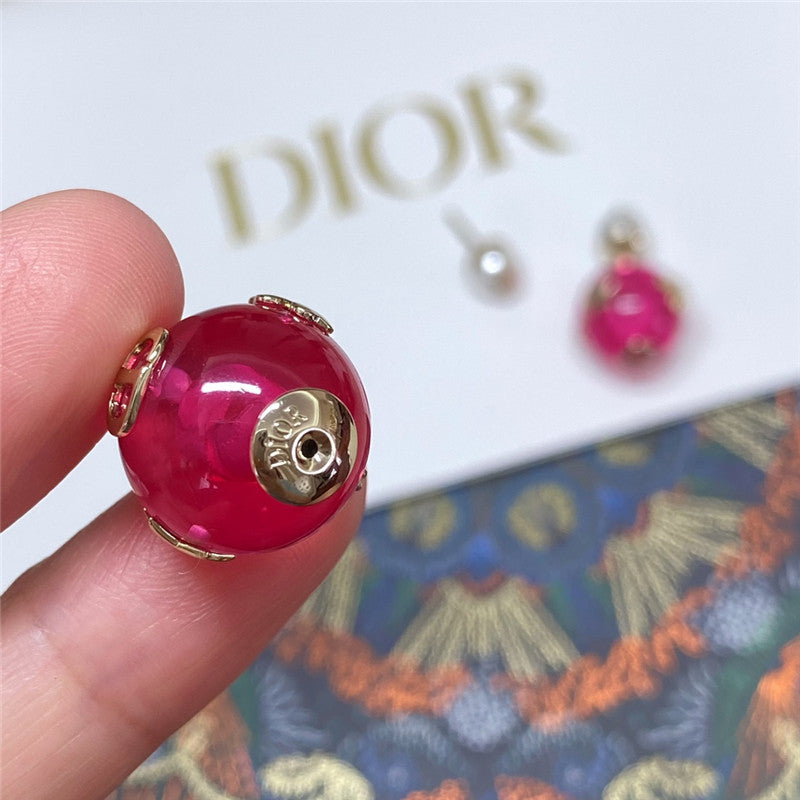 High Quality Luxury Dior Powder Bead Multi-Accessory Stud Earrings – Style 50868 product detail