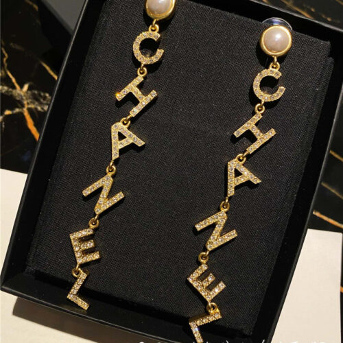 High Quality Luxury Chanel Small Incense Earrings – Style 50446