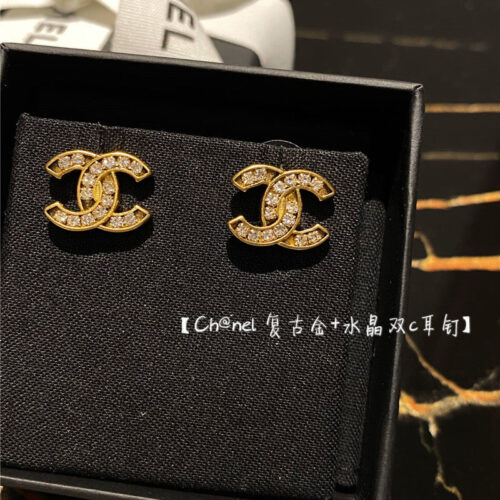 High Quality Luxury Chanel Small Incense Earrings – Style 50449 product detail