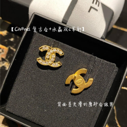 High Quality Luxury Chanel Small Incense Earrings – Style 50449 product detail
