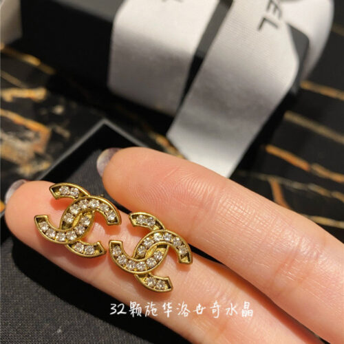 High Quality Luxury Chanel Small Incense Earrings – Style 50449 product detail