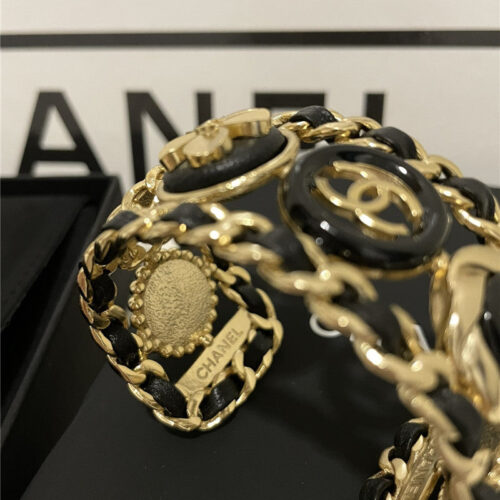 High Quality Luxury Chanel Retro Multi-Element Wide Bracelet product detail