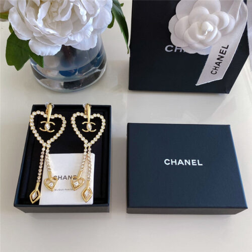 High Quality Luxury Chanel Small Incense Ear Clip