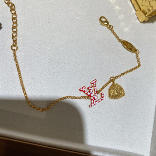 High Quality Luxury Louis Vuitton Classic Polka Dot Element Necklace – Style 51120 product detail