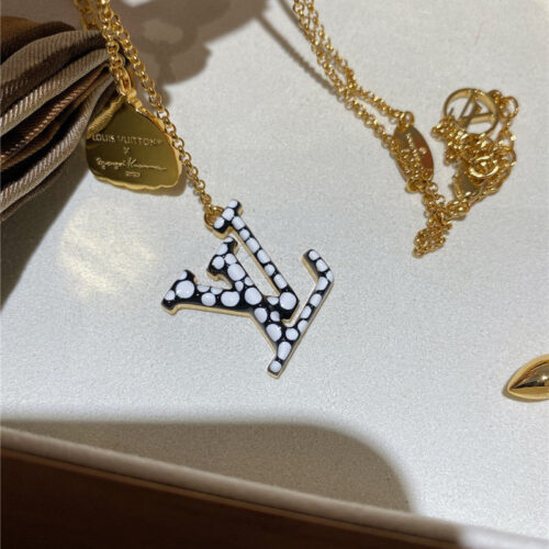 High Quality Luxury Louis Vuitton Classic Polka Dot Element Necklace – Style 51118 product detail