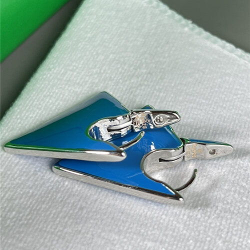 High Quality Luxury Bottega Veneta Enamel Triangle Earrings – Style 49435 product detail