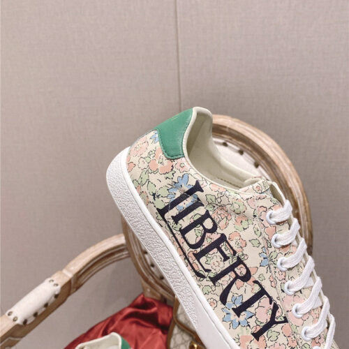 High Quality Luxury Gucci Classic Sports Lace-Up White Shoes product detail