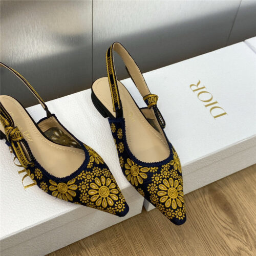 High Quality Luxury Dior J’adior Webbing Back Air Sandals – Style 41222 product detail