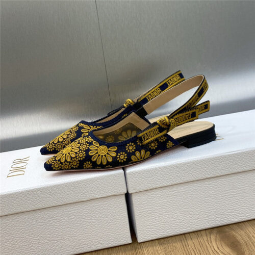 High Quality Luxury Dior J’adior Webbing Back Air Sandals – Style 41222 product detail