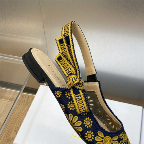 High Quality Luxury Dior J’adior Webbing Back Air Sandals – Style 41222 product detail