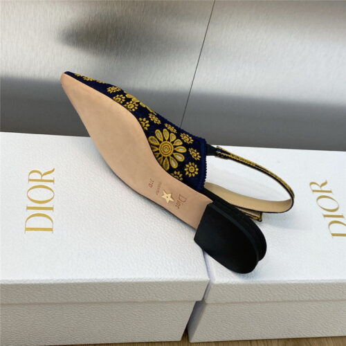 High Quality Luxury Dior J’adior Webbing Back Air Sandals – Style 41222 product detail