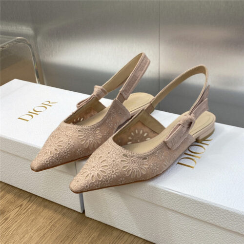 High Quality Luxury Dior J’adior Webbing Back Air Sandals – Style 08998 alternate view
