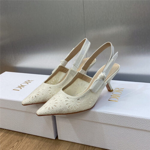 High Quality Luxury Dior J’adior Webbing Back Air Sandals – Style 83558 alternate view