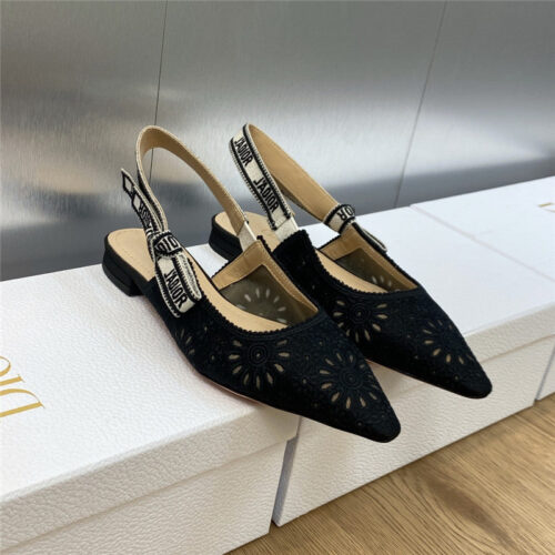 High Quality Luxury Dior Jadior Webbing Back Air Sandals – Style 68838