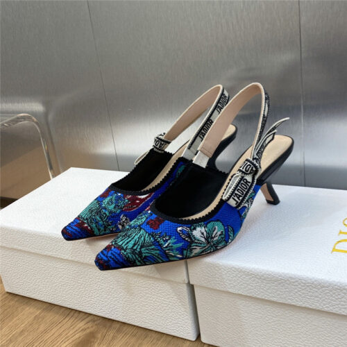 High Quality Luxury Dior J’adior Webbing Back Air Sandals – Style 51878 alternate view