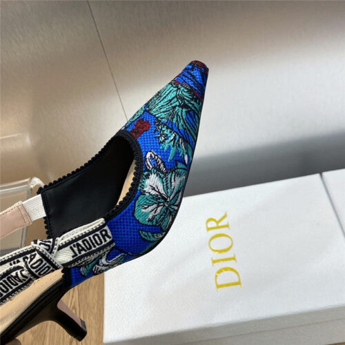 High Quality Luxury Dior J’adior Webbing Back Air Sandals – Style 51878 product detail