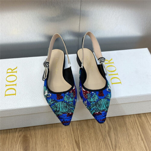 High Quality Luxury Dior J’adior Webbing Back Air Sandals – Style 74470 product detail