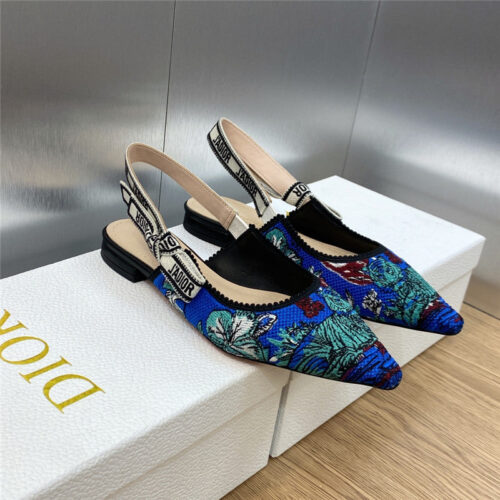 High Quality Luxury Dior Jadior Webbing Back Air Sandals – Style 74470