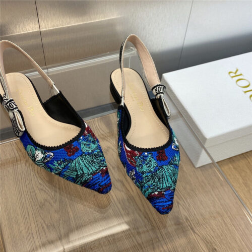 High Quality Luxury Dior J’adior Webbing Back Air Sandals – Style 74470 product detail