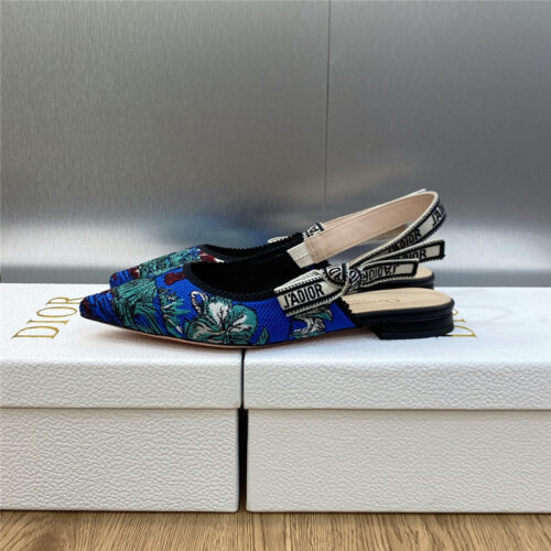 High Quality Luxury Dior J’adior Webbing Back Air Sandals – Style 74470 product detail