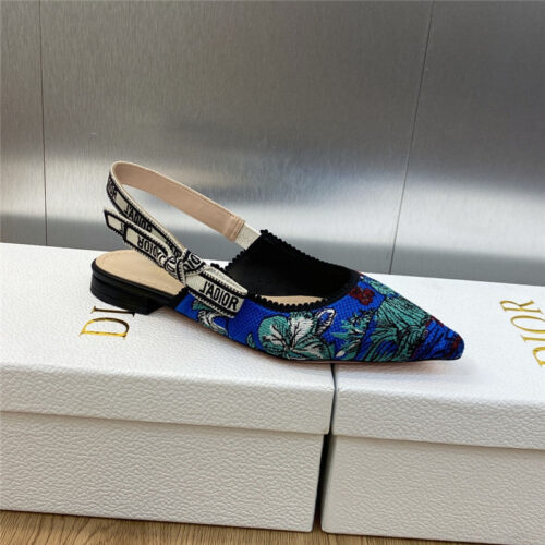 High Quality Luxury Dior J’adior Webbing Back Air Sandals – Style 74470 product detail