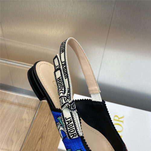 High Quality Luxury Dior J’adior Webbing Back Air Sandals – Style 74470 product detail