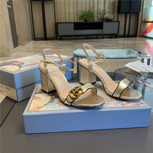 High Quality Luxury Gucci Classic High Heel Sandals