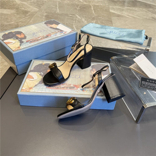 High Quality Luxury Gucci Classic High Heel Sandals – Style 93971 product detail