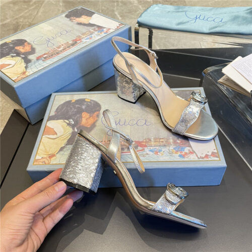 High Quality Luxury Gucci Classic High Heel Sandals – Style 92275 product detail