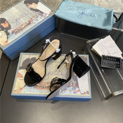 High Quality Luxury Gucci Classic High Heel Sandals – Style 23347 product detail