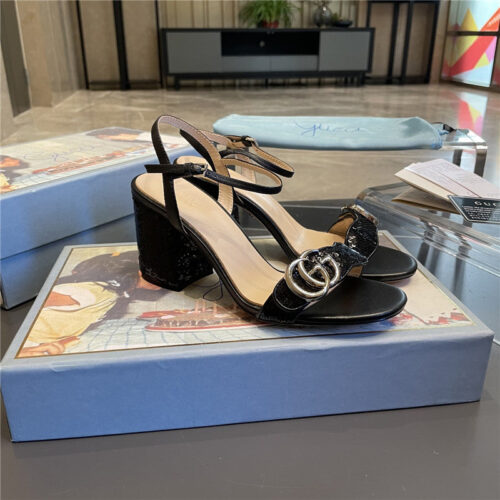 High Quality Luxury Gucci Classic High Heel Sandals – Style 23347