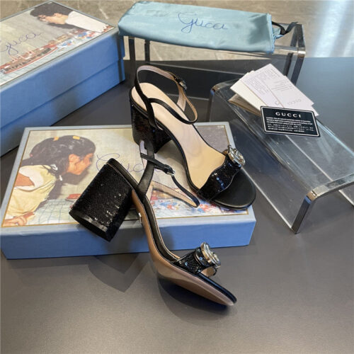 High Quality Luxury Gucci Classic High Heel Sandals – Style 23347 product detail