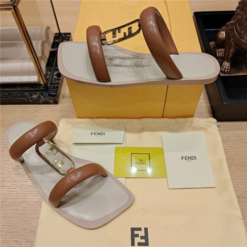 High Quality Luxury Fendi Flat Beach Sandals – Style 19763 product detail