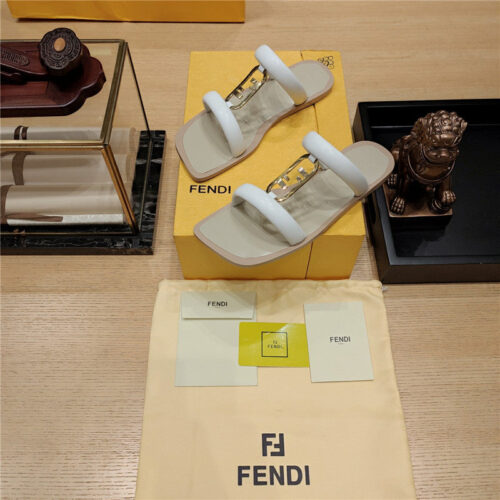 High Quality Luxury Fendi Flat Beach Sandals – Style 80211 product detail