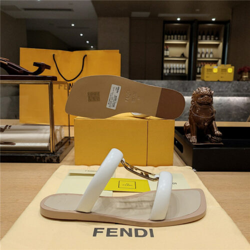 High Quality Luxury Fendi Flat Beach Sandals – Style 80211 product detail