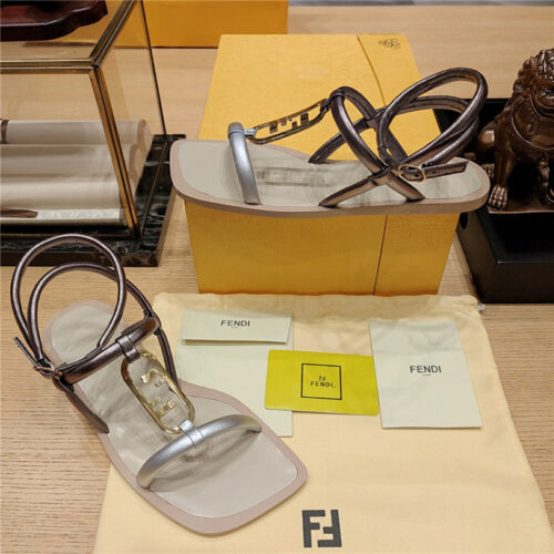 High Quality Luxury Fendi Flat Beach Sandals – Style 99955 product detail