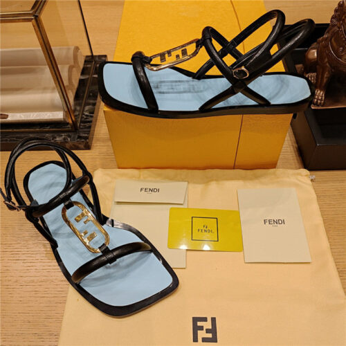 High Quality Luxury Fendi Flat Beach Sandals – Style 41747 product detail