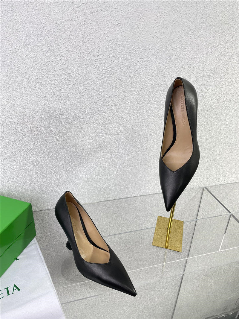 High Quality Luxury Bottega Veneta Puntas Wedge Pumps – Style 17798