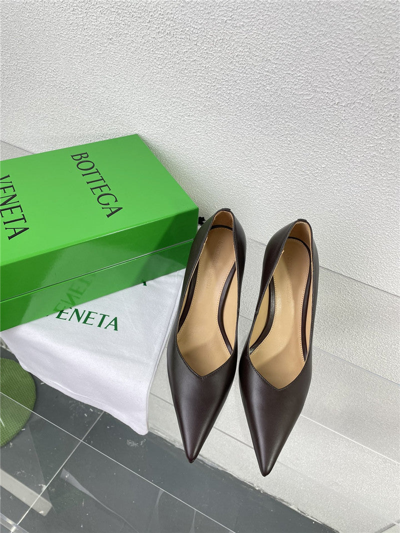 High Quality Luxury Bottega Veneta Puntas Wedge Pumps – Style 14406 product detail