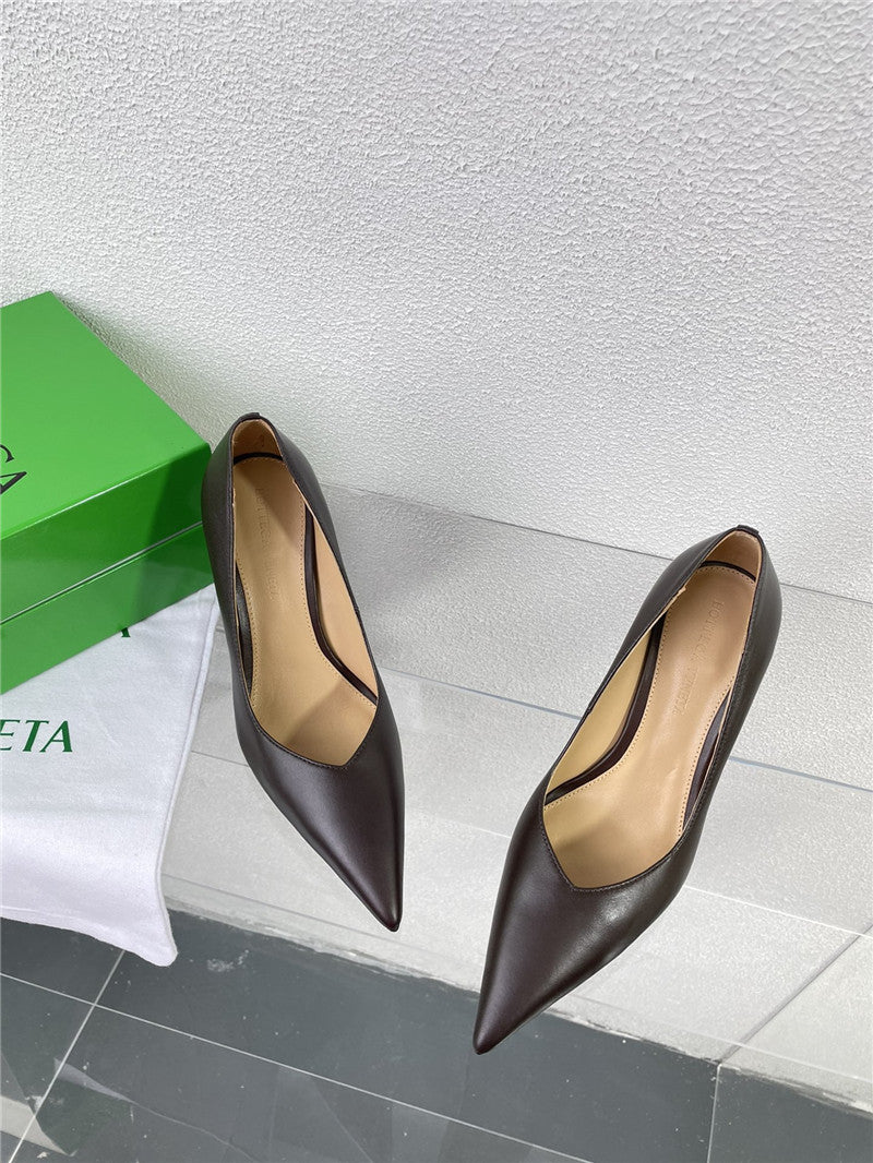 High Quality Luxury Bottega Veneta Puntas Wedge Pumps – Style 14406