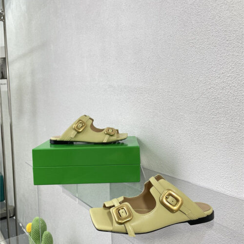 High Quality Luxury Bottega Veneta Double Hardware Slides product detail