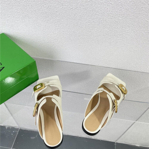 High Quality Luxury Bottega Veneta Double Hardware Slides – Style 07878 product detail