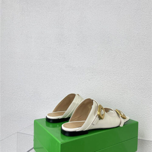 High Quality Luxury Bottega Veneta Double Hardware Slides – Style 07878 product detail