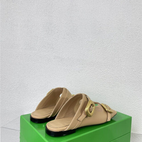 High Quality Luxury Bottega Veneta Double Hardware Slides – Style 38950 product detail