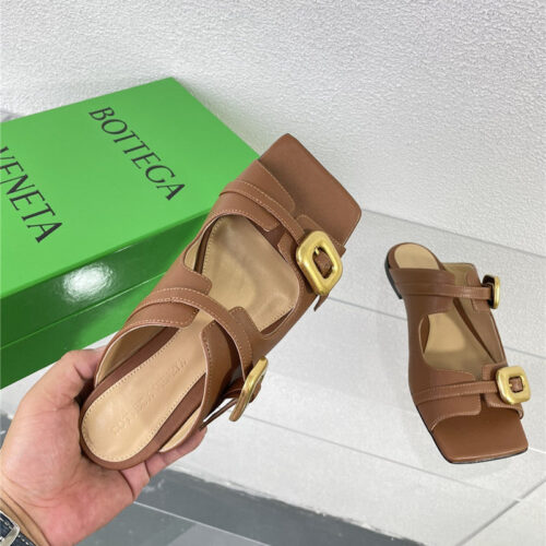 High Quality Luxury Bottega Veneta Double Hardware Slides – Style 02790 product detail