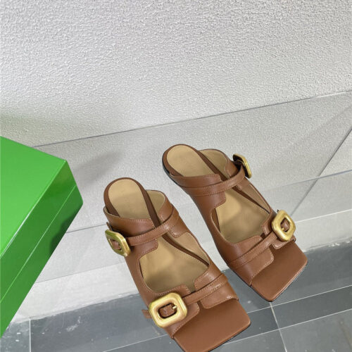 High Quality Luxury Bottega Veneta Double Hardware Slides – Style 02790 product detail
