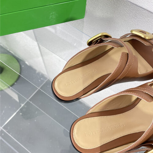 High Quality Luxury Bottega Veneta Double Hardware Slides – Style 02790 product detail